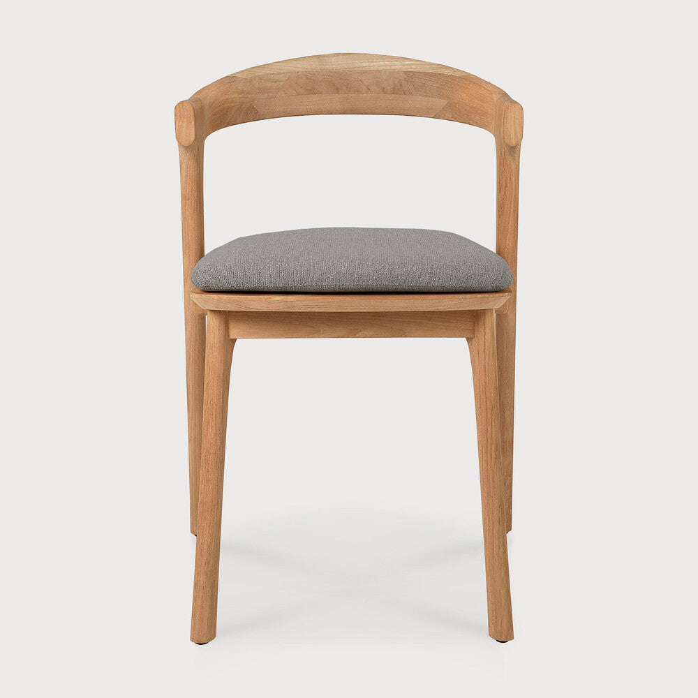 Mocha Cushion Bok Outdoor Dining Chair