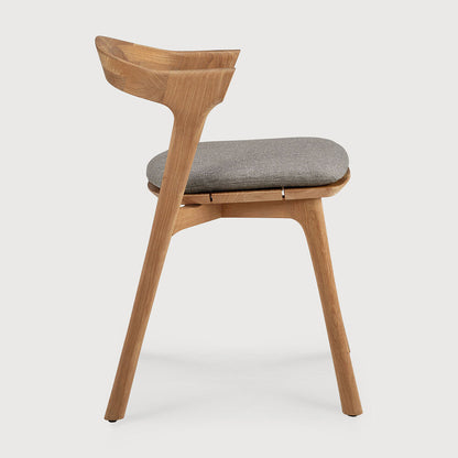 Mocha Cushion Bok Outdoor Dining Chair