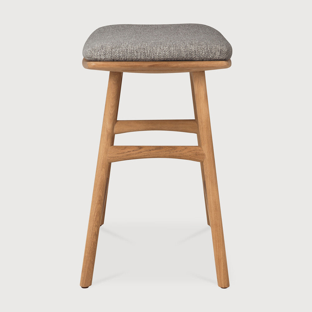 Mocha Cushion Osso Outdoor Stool