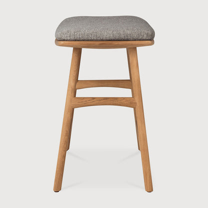 Mocha Cushion Osso Outdoor Stool