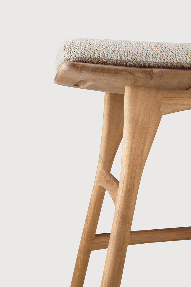 Natural Cushion Osso Outdoor Stool