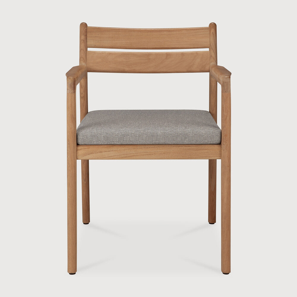 Mocha Cushion Jack Outdoor Dining Chair