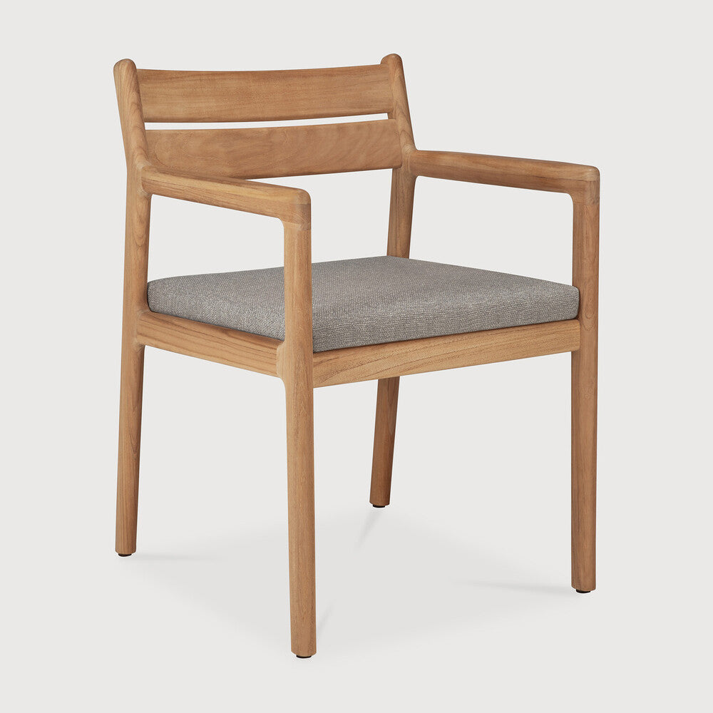 Mocha Cushion Jack Outdoor Dining Chair