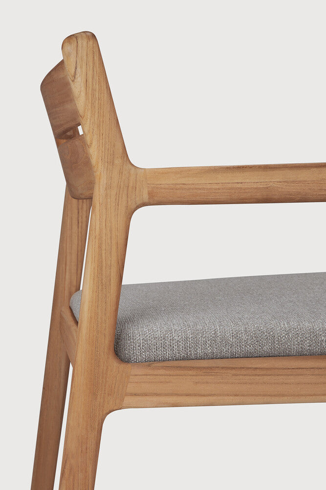 Mocha Cushion Jack Outdoor Dining Chair