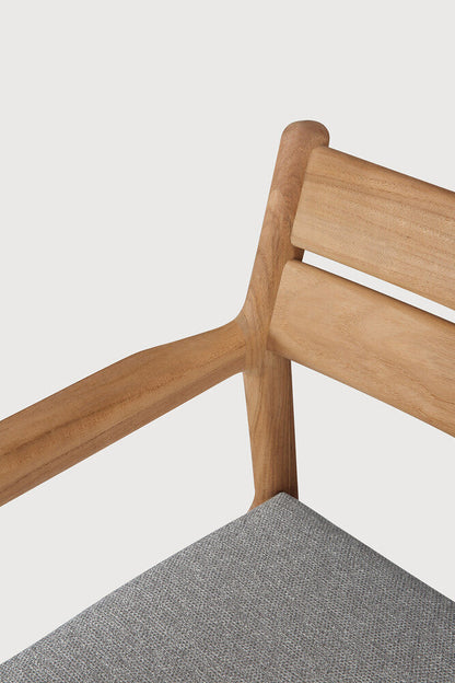 Mocha Cushion Jack Outdoor Dining Chair