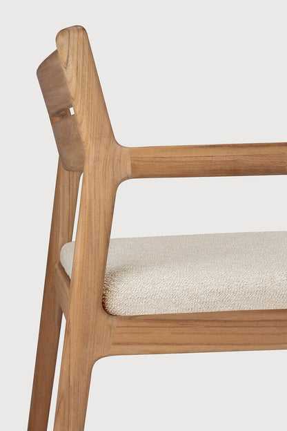 Natural Cushion Jack Outdoor Dining Chair