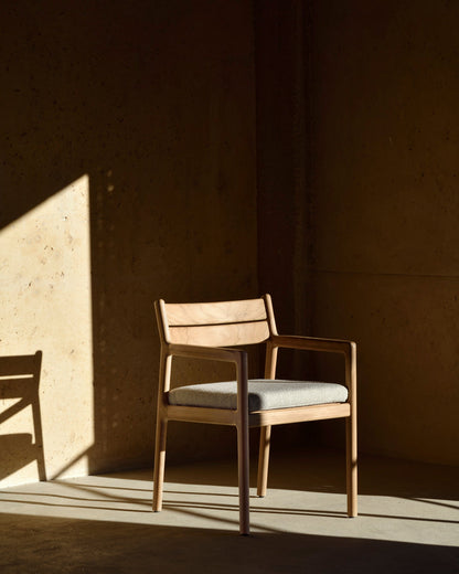 Natural Cushion Jack Outdoor Dining Chair