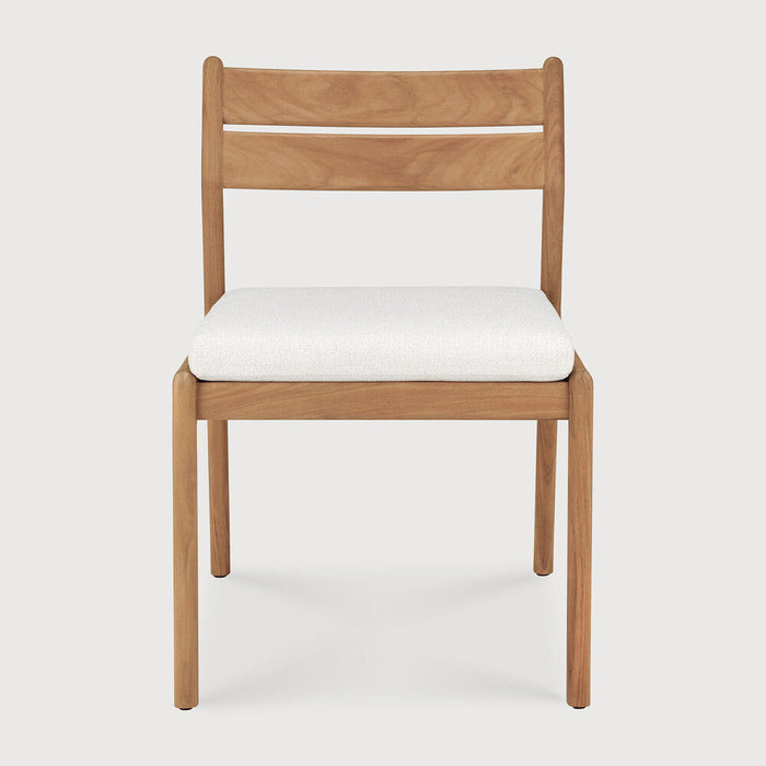 No Armrest Off White Jack Outdoor Dining Chair