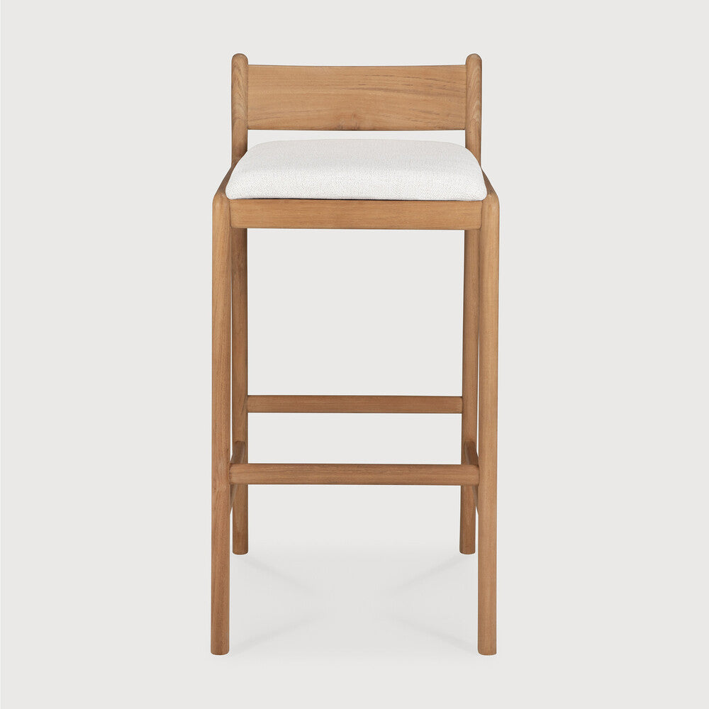 Off White Jack Outdoor Bar Stool