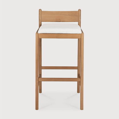 Off White Jack Outdoor Bar Stool