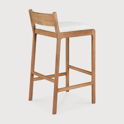 Off White Jack Outdoor Bar Stool