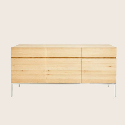Oak Ligna 3-Door Sideboard