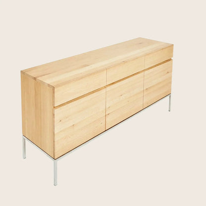 Oak Ligna 3-Door Sideboard