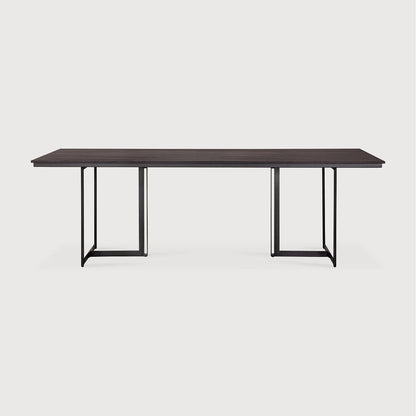 Teak Dark Brown Tacet Dining Table
