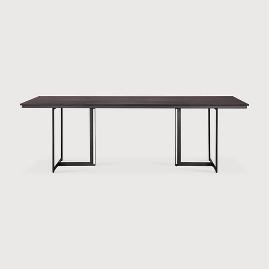Teak Dark Brown Tacet Dining Table