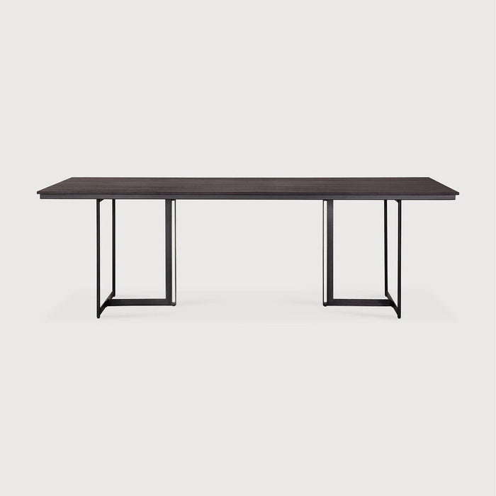 Teak Dark Brown Tacet Dining Table