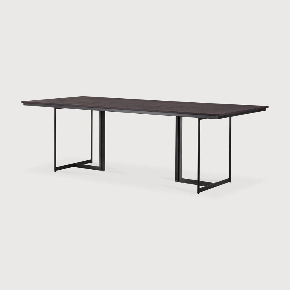 Teak Dark Brown Tacet Dining Table
