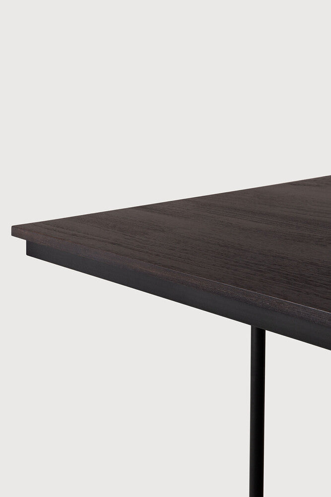 Teak Dark Brown Tacet Dining Table