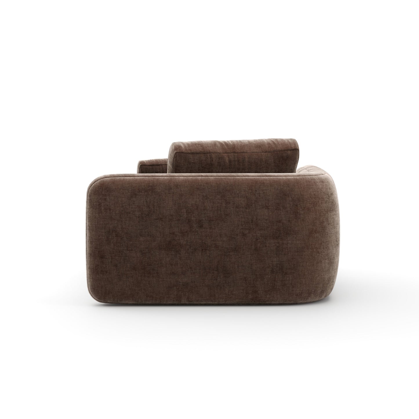 Overlap Laf Chaise Dark Taupe