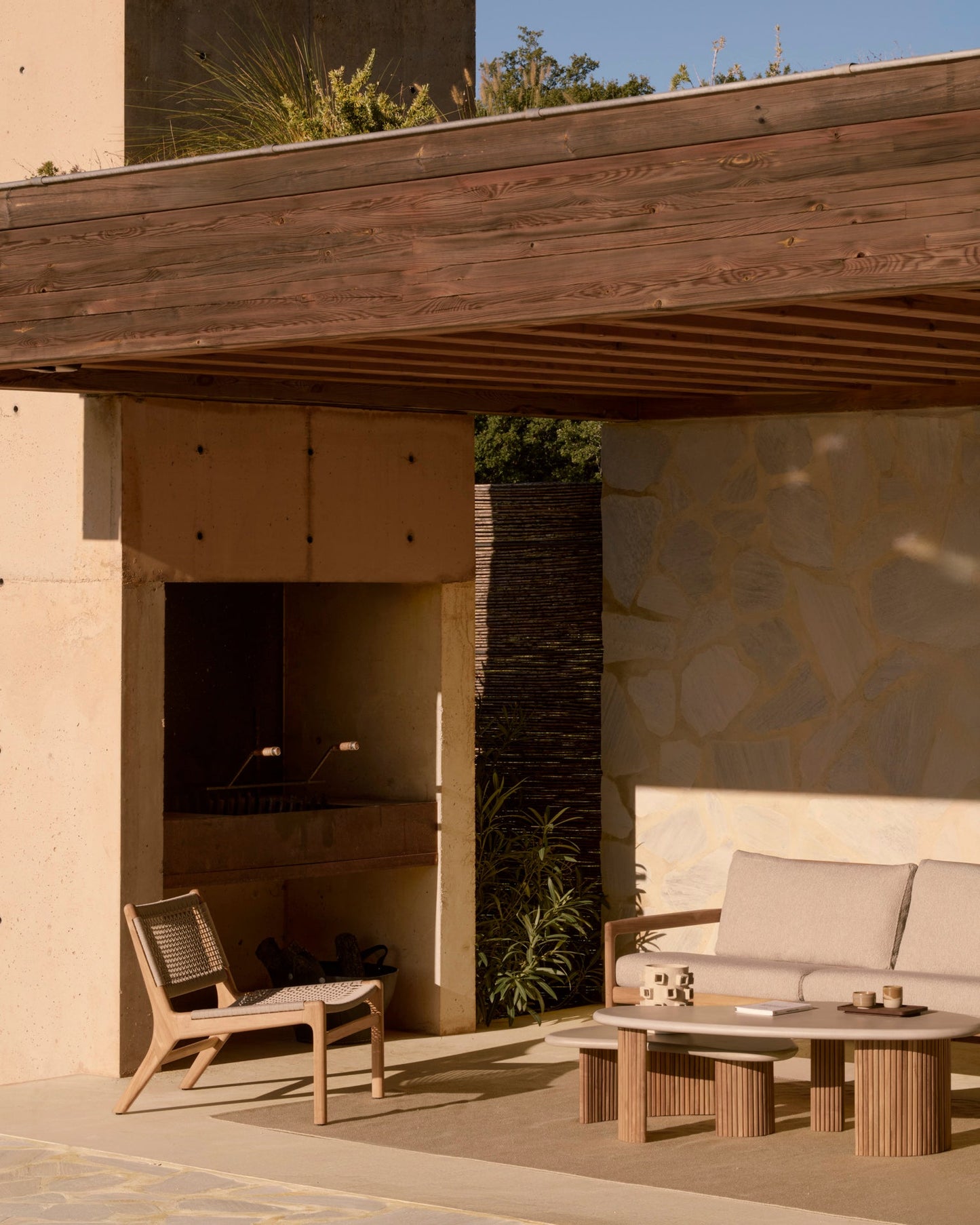 Boomerang Outdoor Coffee Table