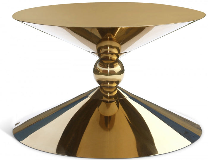 Malia Stainless Steel Coffee Table - Gold