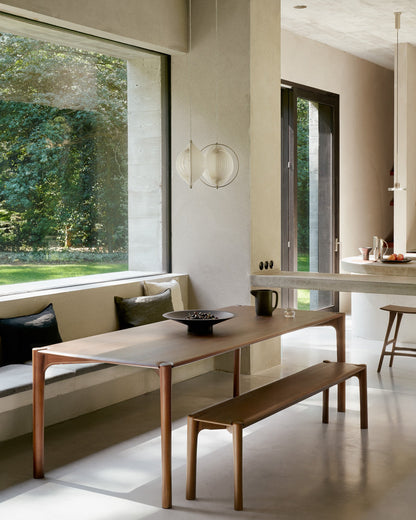 Teak Brown PI Dining Table