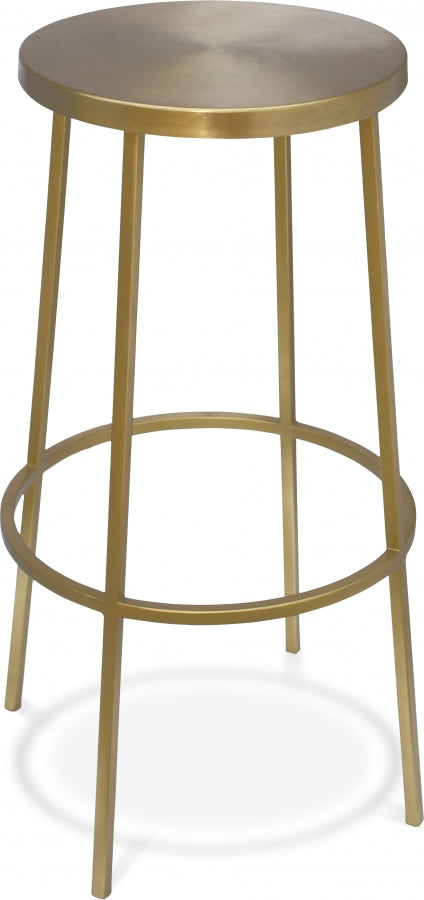 Tyson Iron Bar Stool - Gold