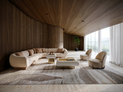 Seta Laf Loveseat Oatmeal