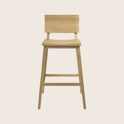 Oak Counter Stool