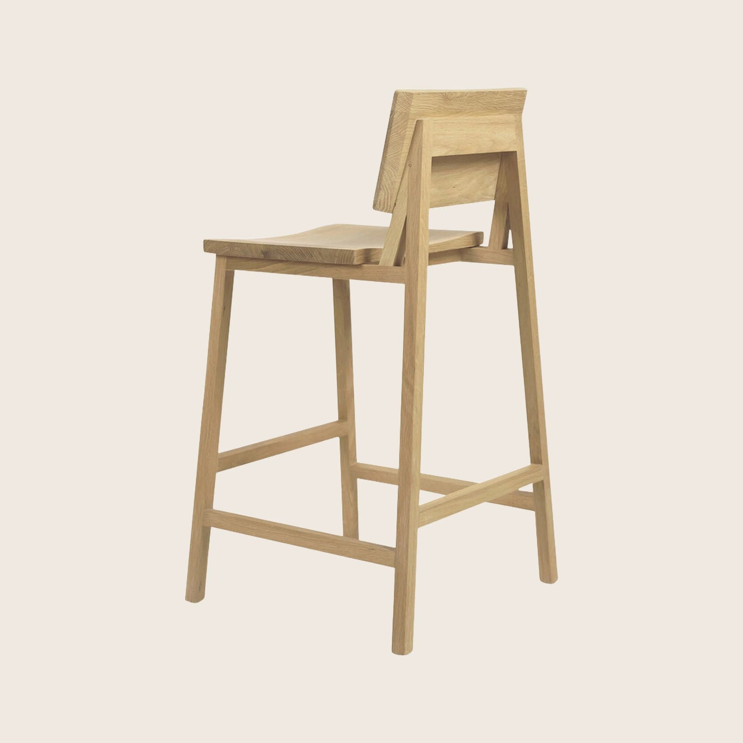 Oak Counter Stool