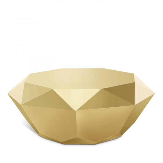 Gemma Stainless Steel Coffee Table - Gold