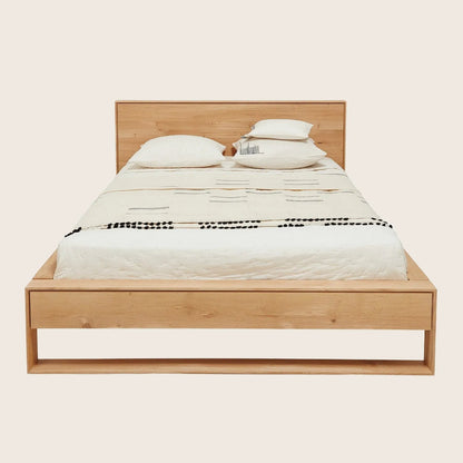 Oak Nordic II Platform Bed
