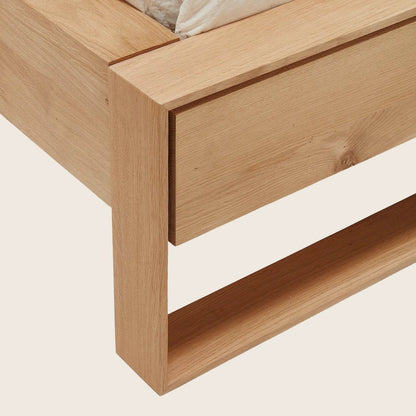 Oak Nordic II Platform Bed