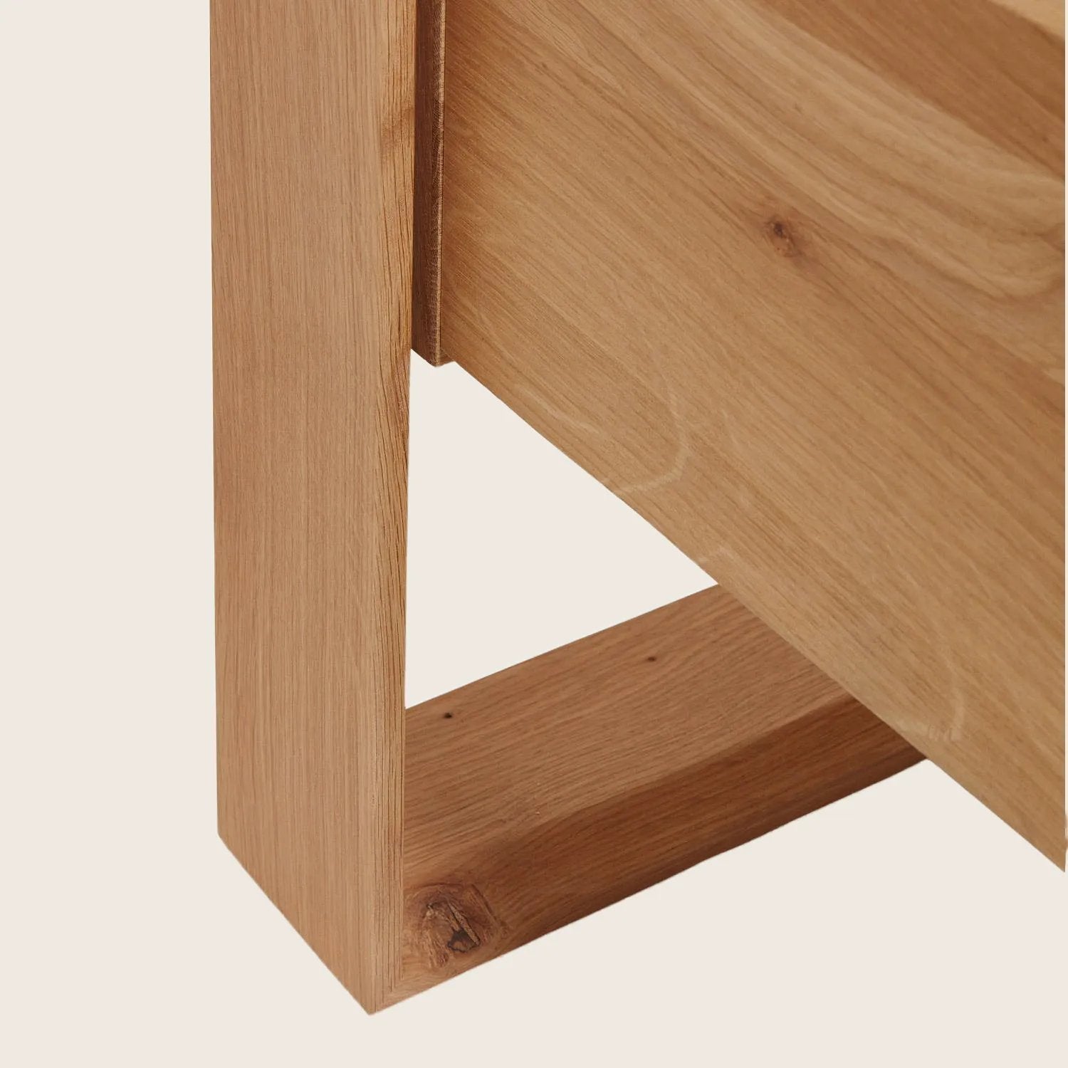 Oak Nordic II Platform Bed