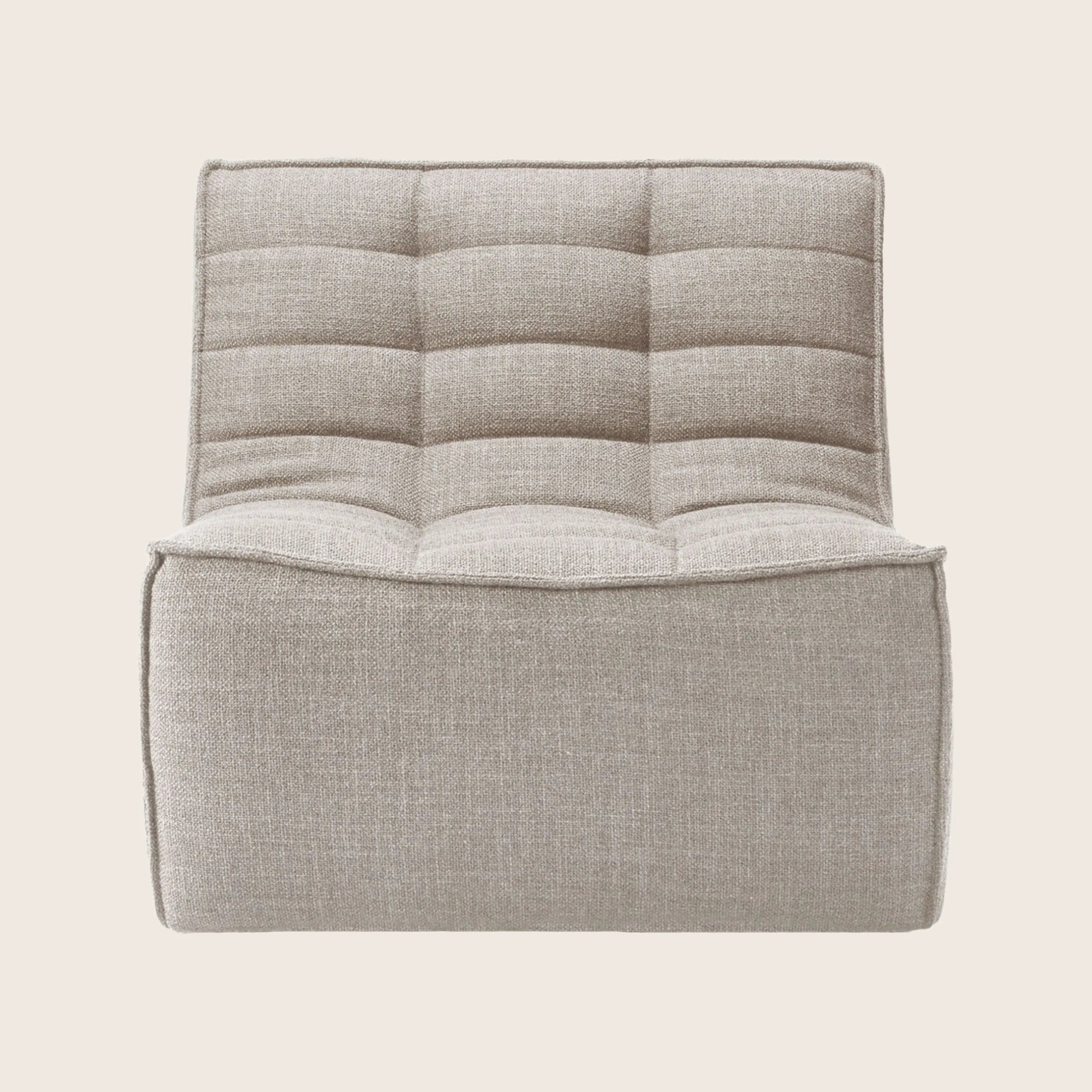 N701 Tufted Armless Chair