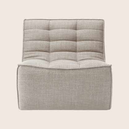 N701 Tufted Armless Chair