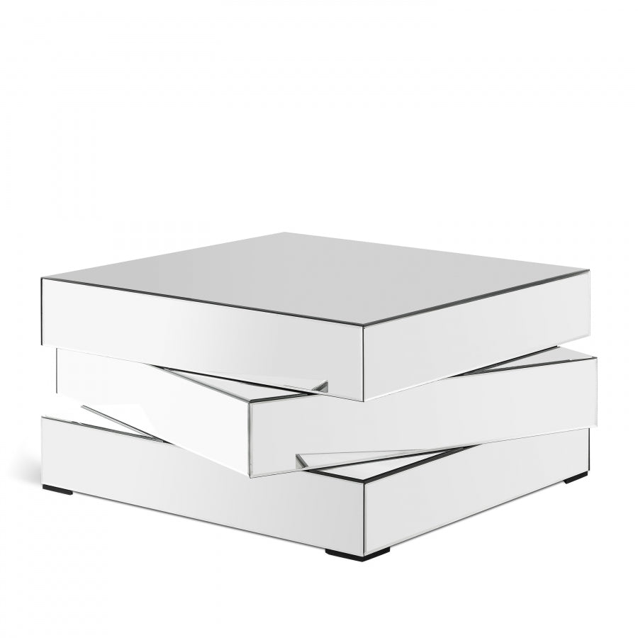 Haven Mirrored Coffee Table - Mirrored