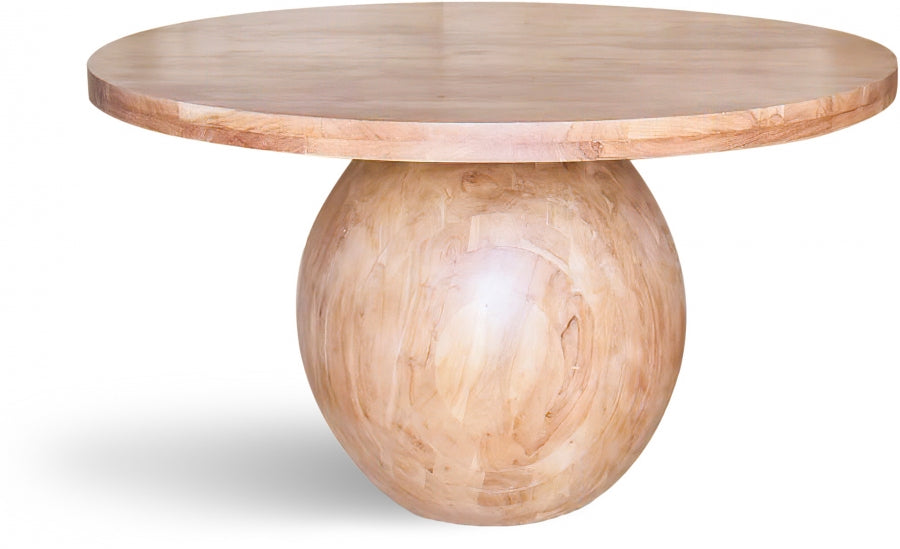 Halton 52" Acacia Wood Dining Table - Natural