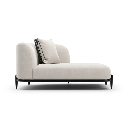 Madera Raf Chaise - Oatmeal