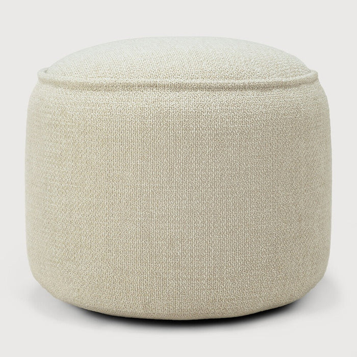Natural Donut Outdoor Pouf