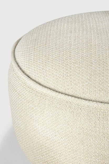 Natural Donut Outdoor Pouf
