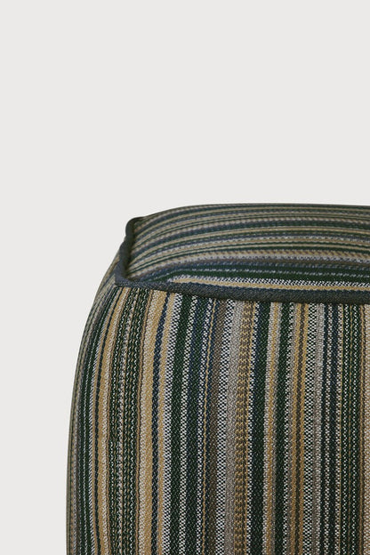 Blue Zahara Outdoor Pouf