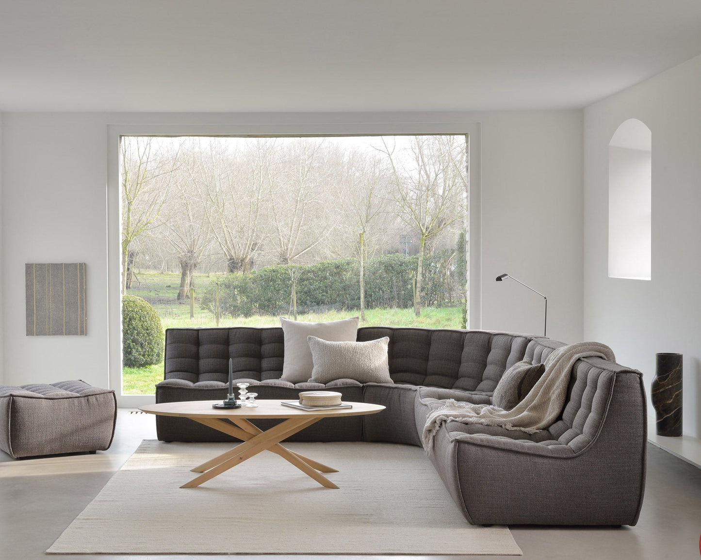 Dark Grey N701 Modular Sofa