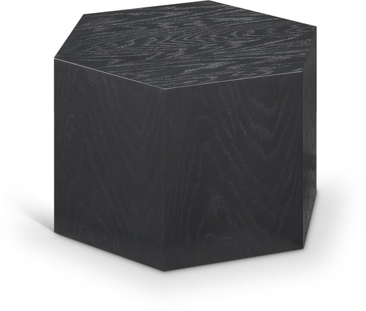 Eternal Oak Wood Modular Coffee Table - Black