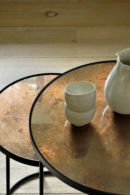 Bronze Nesting Coffee Table Set