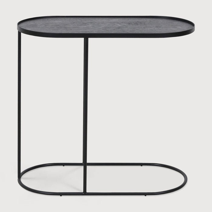 Oval Tray Side Table
