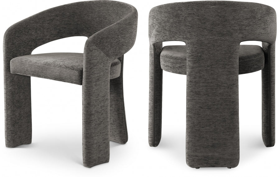 Rendition Fabric Upholstered Dining Chair - Grey