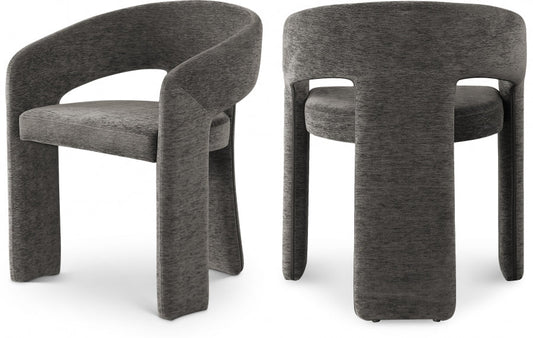 Rendition Fabric Upholstered Dining Chair - Grey