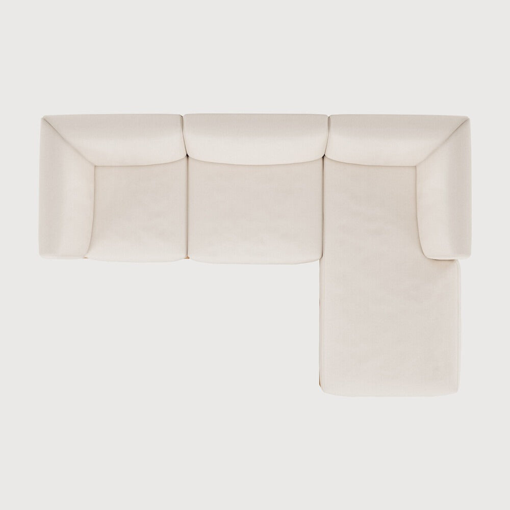 3-Piece Monocle Outdoor Modular Sofa Set