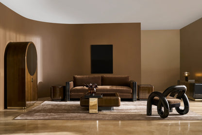 Gelee Accent Chair-Chocolate